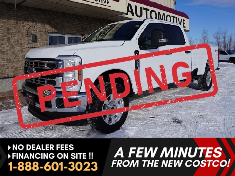 White 2024 Ford F-350 Super Duty Pickup Truck Four-Wheel Drive Automatic