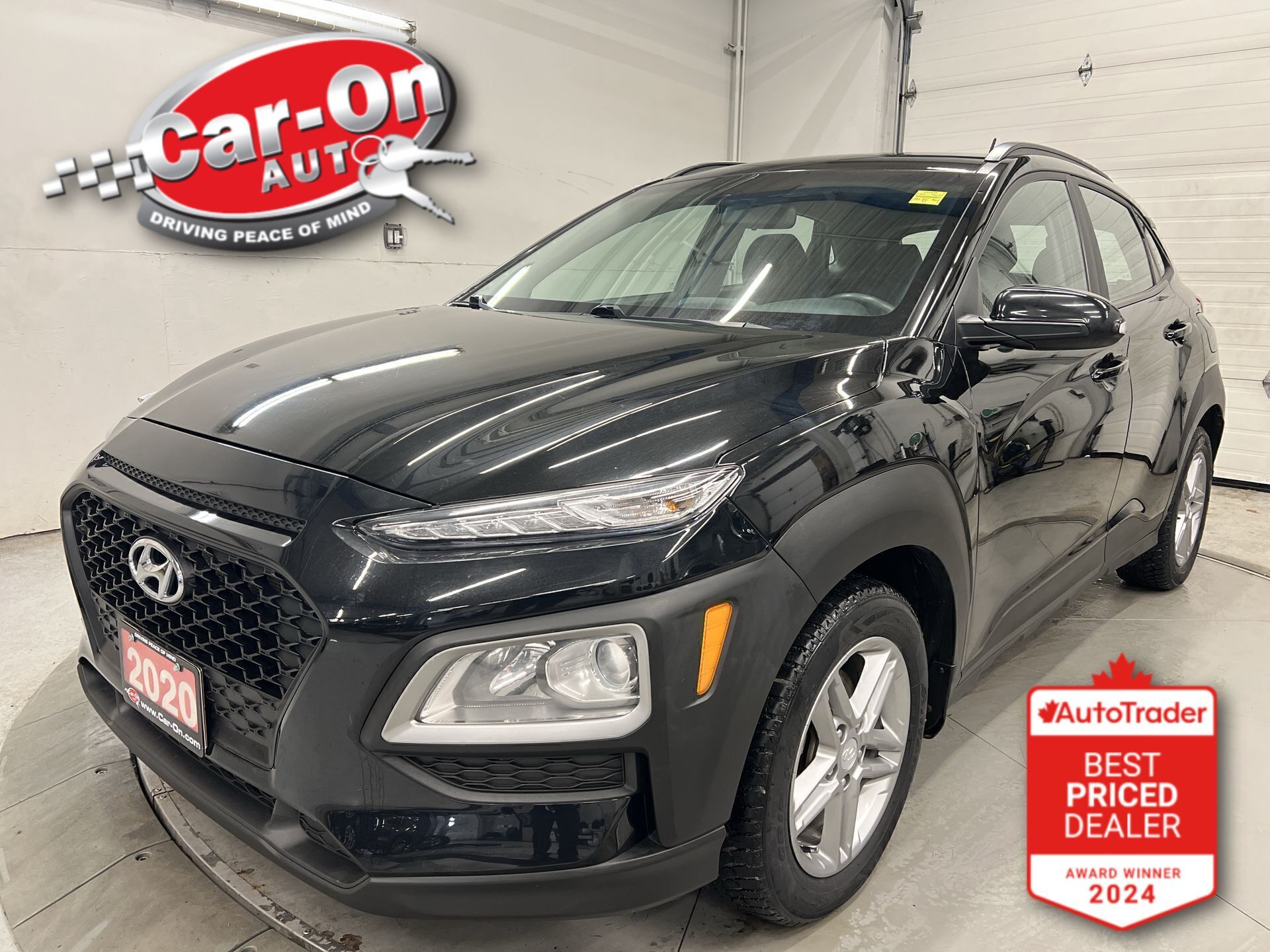 Black 2020 Hyundai Kona SUV / Crossover Front-Wheel Drive Automatic
