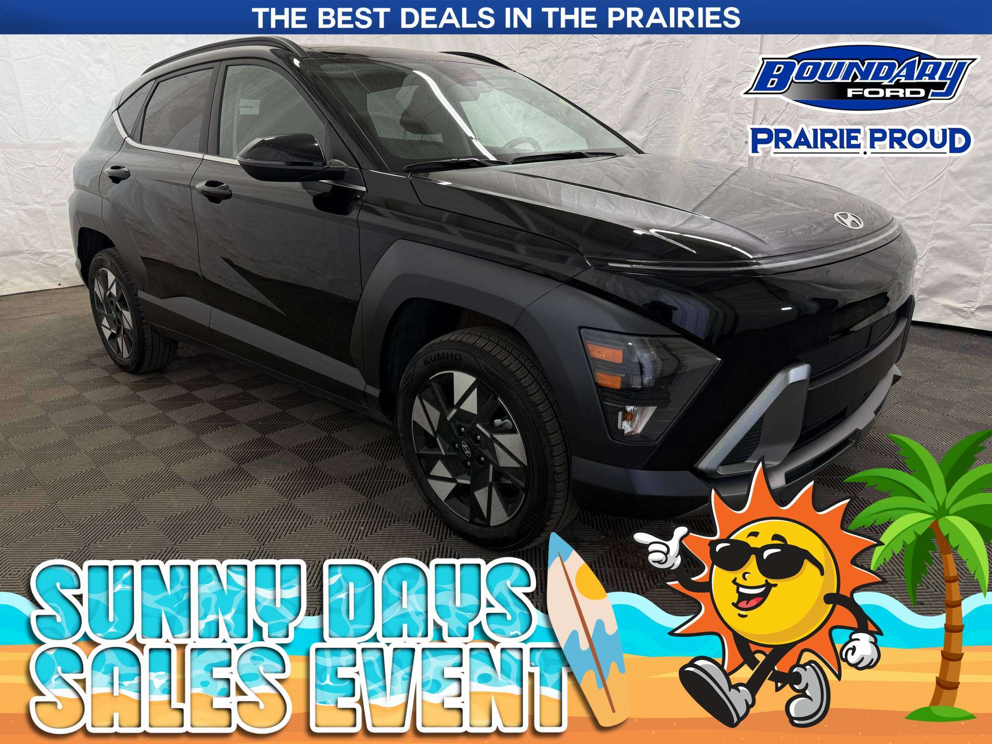 Black 2025 Hyundai Kona SUV / Crossover Continuously Variable Transmission
