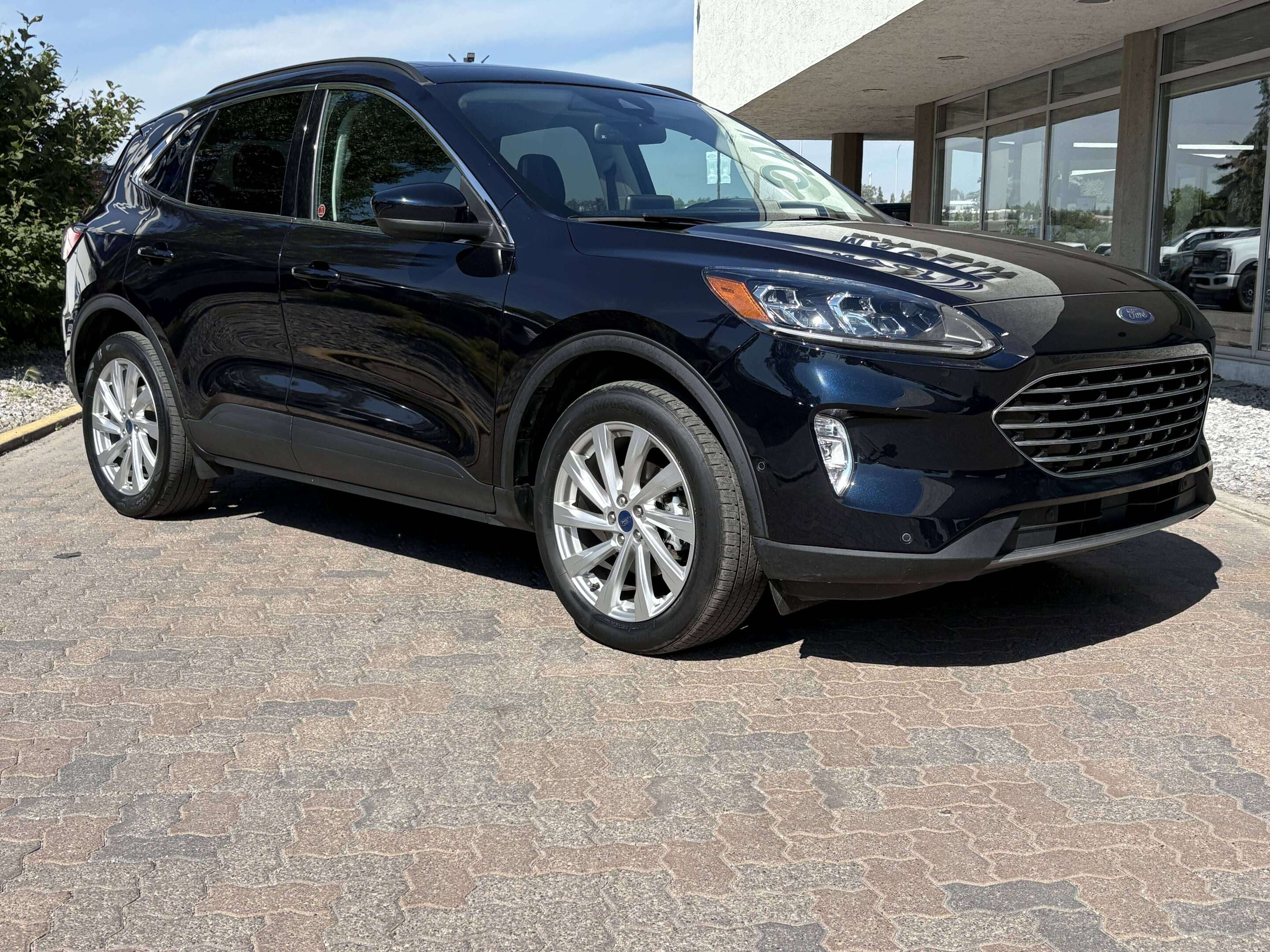 Blue 2021 Ford Escape SUV / Crossover All-Wheel Drive 8-Speed Automatic