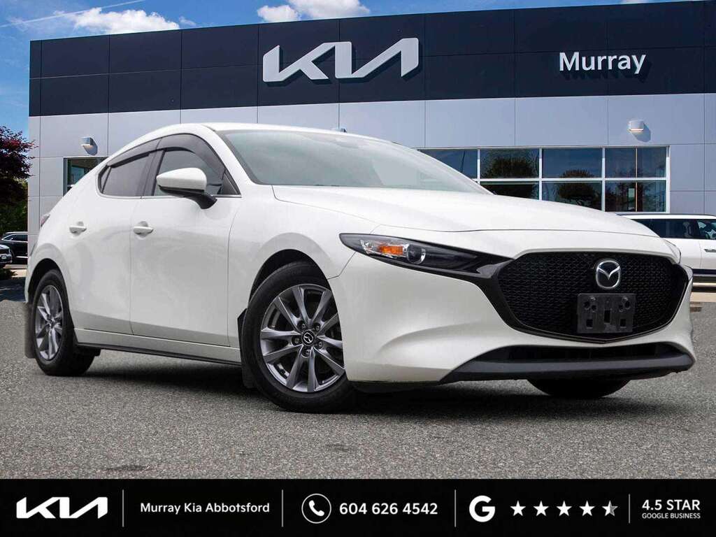 Snowflake White Pearl 2020 Mazda MAZDA3 Hatchback All-Wheel Drive Automatic