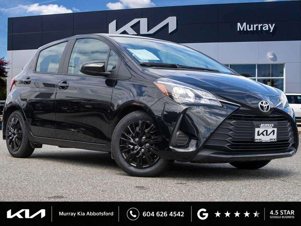 Black Sand Pearl 2018 Toyota Yaris Automatic
