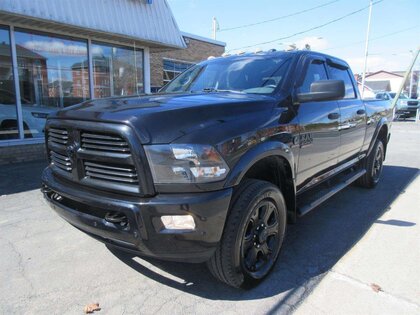 Black 2017 RAM 2500 Pickup Truck Four-Wheel Drive Automatic
