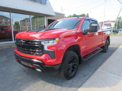 Red 2024 Chevrolet Silverado 1500 Pickup Truck Four-Wheel Drive Automatic