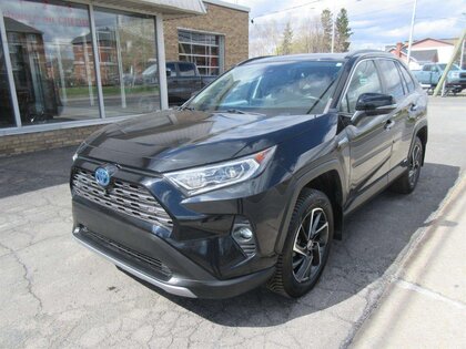 Black 2020 Toyota RAV4 Hybrid SUV / Crossover All-Wheel Drive Continuously Variable Transmission