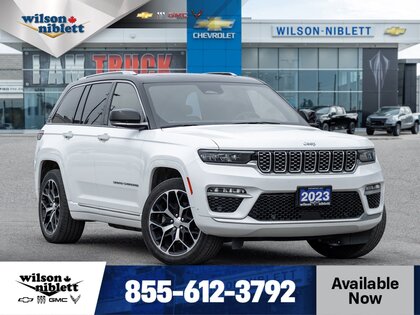 used 2023 Jeep Grand Cherokee 4xe car, priced at $45,994