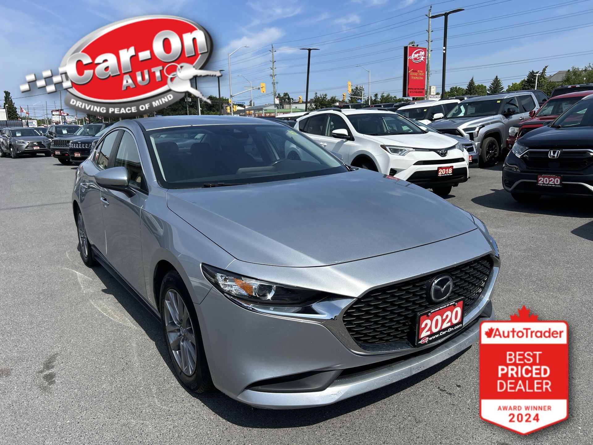 Silver 2020 Mazda MAZDA3 Sedan All-Wheel Drive Automatic