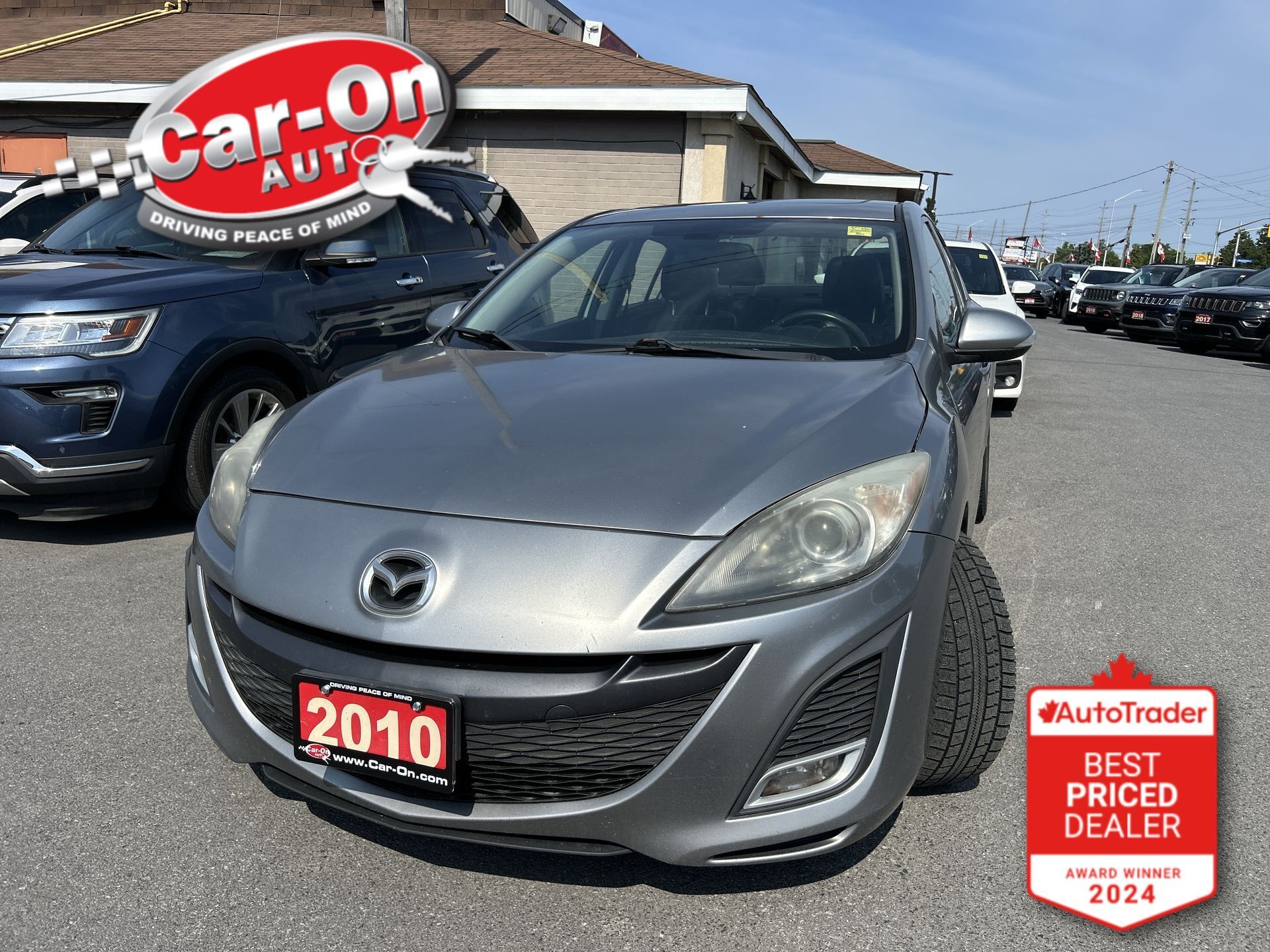 Silver 2010 Mazda MAZDA3 Sedan Automatic