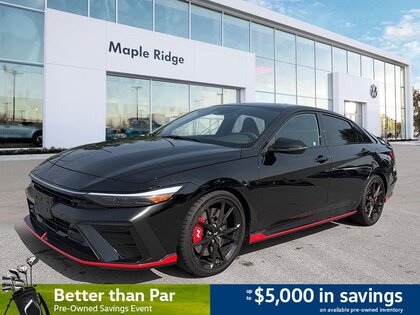 used 2025 Hyundai Elantra N car, priced at $39,749