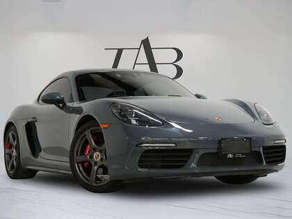 used 2017 Porsche 718 Cayman car, priced at $72,900