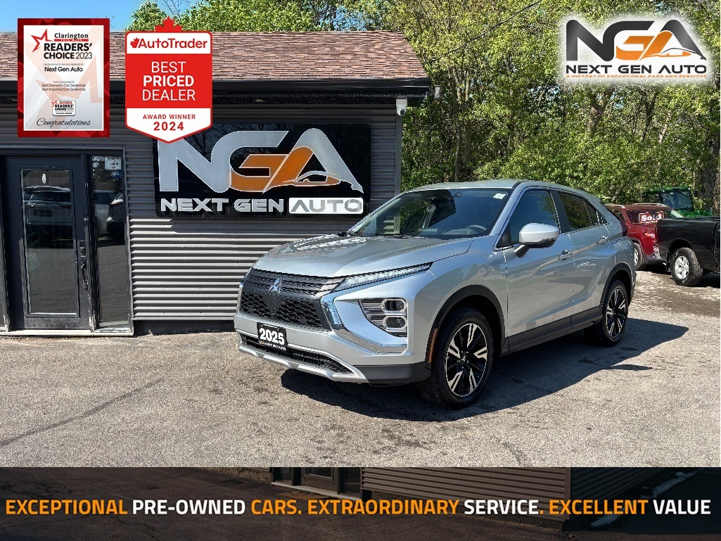 Gray 2025 Mitsubishi Eclipse Cross SUV / Crossover All-Wheel Drive Continuously Variable Transmission