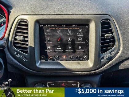 used 2020 Jeep Compass car, priced at $18,745