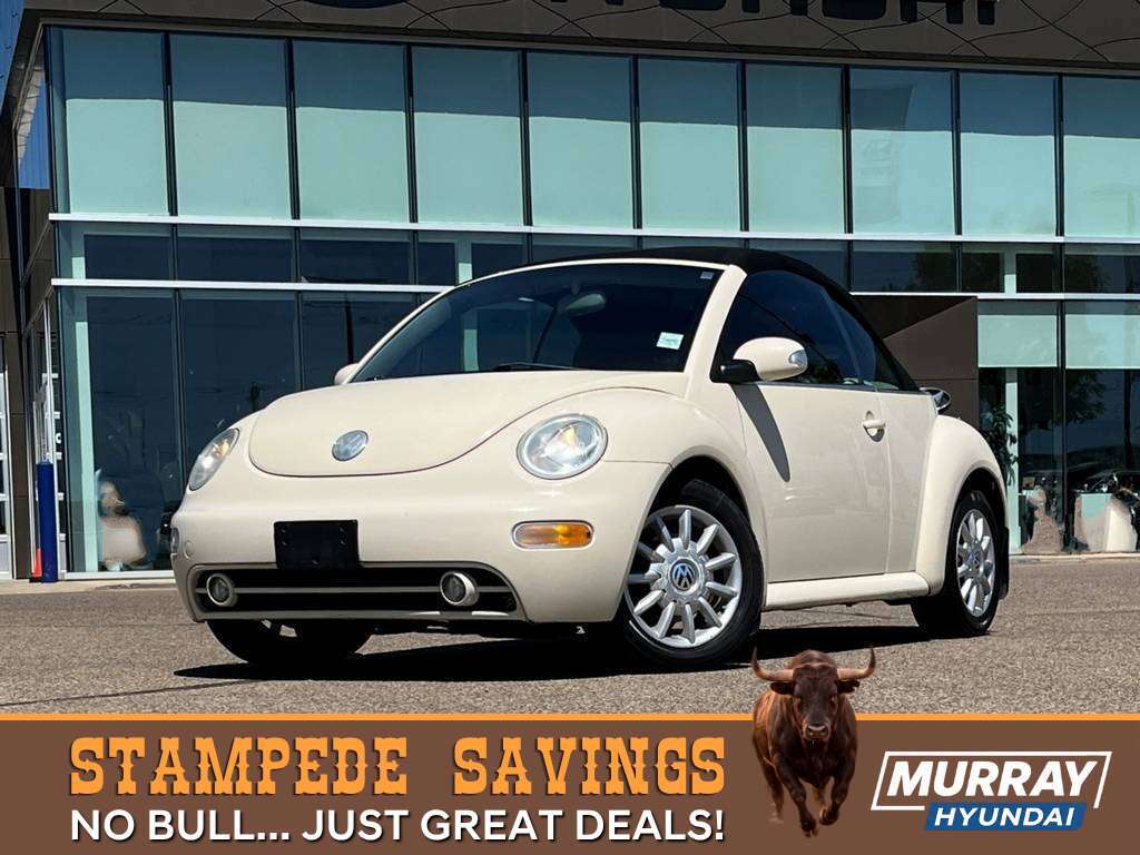 Brown (Harvest Moon Beige) 2005 Volkswagen Beetle Convertible 6-Speed Automatic