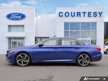 used 2021 Honda Accord car, priced at $23,999