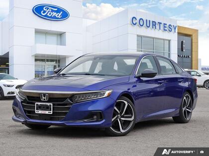 used 2021 Honda Accord car, priced at $23,999