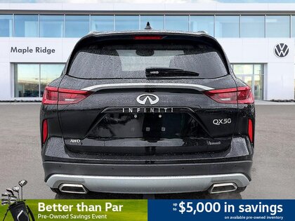 used 2021 INFINITI QX50 car, priced at $26,648