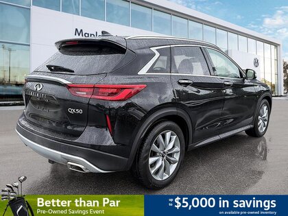 used 2021 INFINITI QX50 car, priced at $26,648