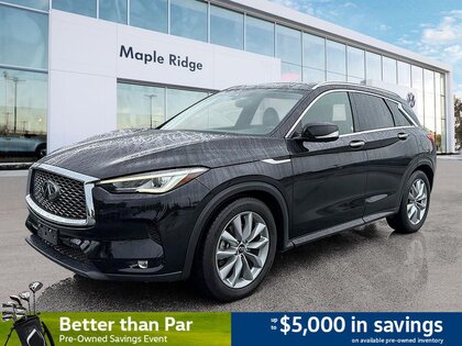 used 2021 INFINITI QX50 car, priced at $26,648