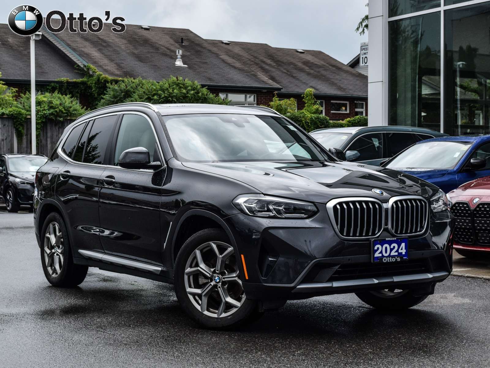 Gray (Dark Graphite Metallic) 2024 BMW X3 SUV / Crossover All-Wheel Drive Automatic