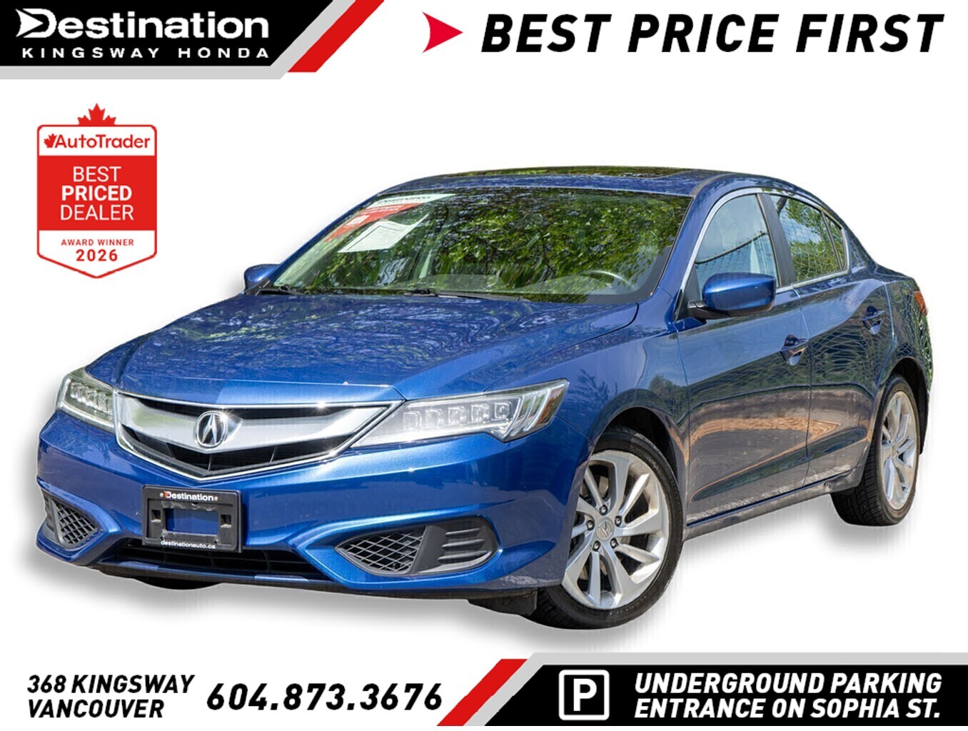2018 Acura ILX FWD with Premium Package