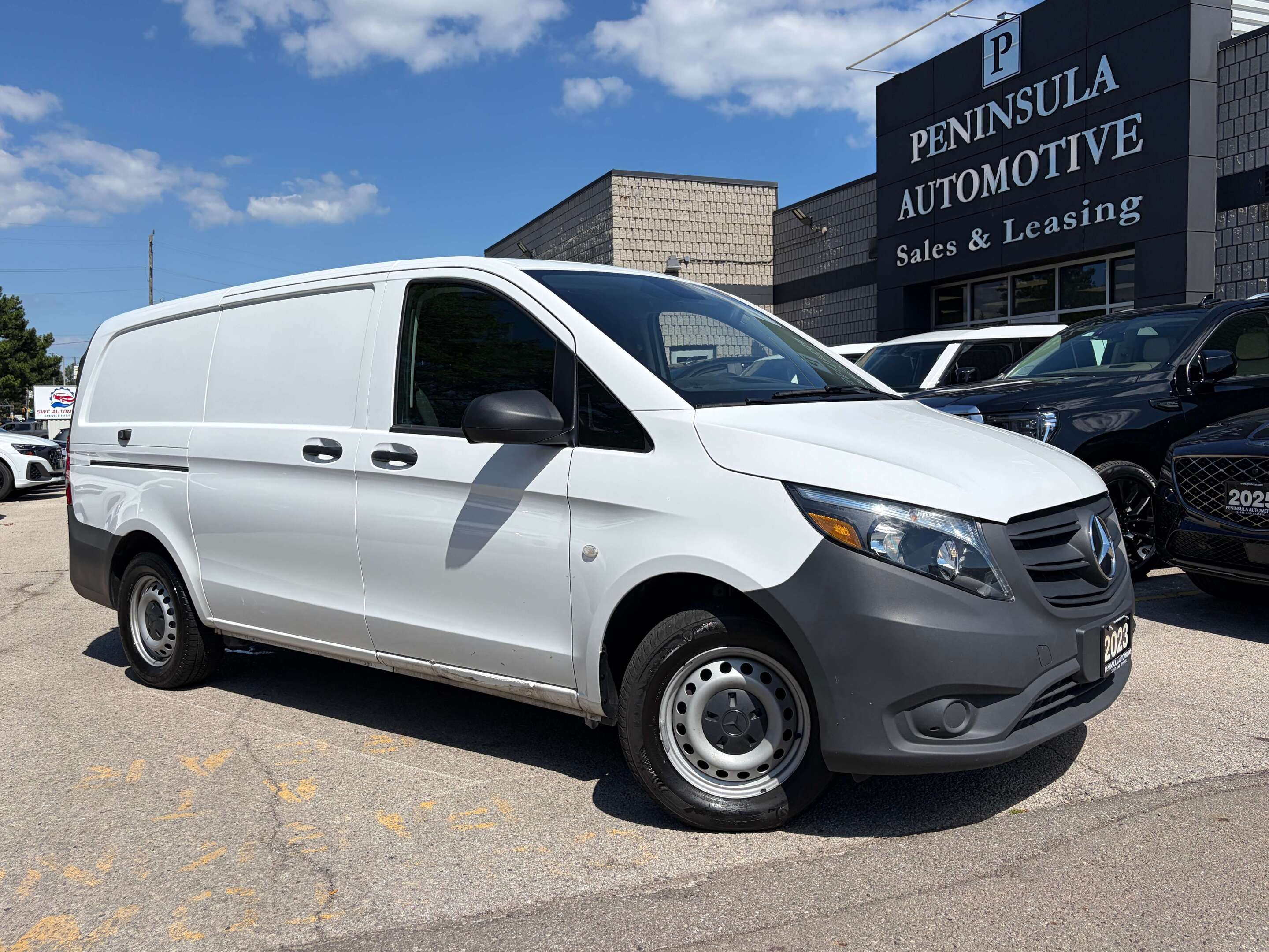 Arctic white 2023 Mercedes-Benz Metris Van Rear-Wheel Drive Automatic