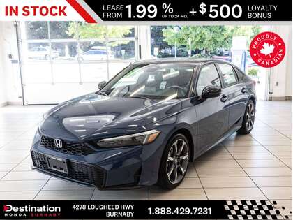 BLUE LAGOON PEARL 2026 Honda Civic Hybrid Sedan Front-Wheel Drive Automatic