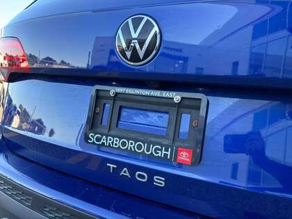 used 2023 Volkswagen Taos car, priced at $21,995