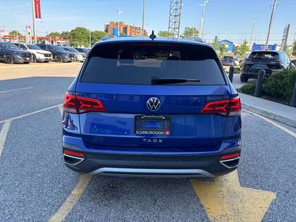 used 2023 Volkswagen Taos car, priced at $21,995
