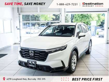 Gray (PLATINUM WHITE PEA) 2025 Honda CR-V SUV / Crossover All-Wheel Drive Automatic