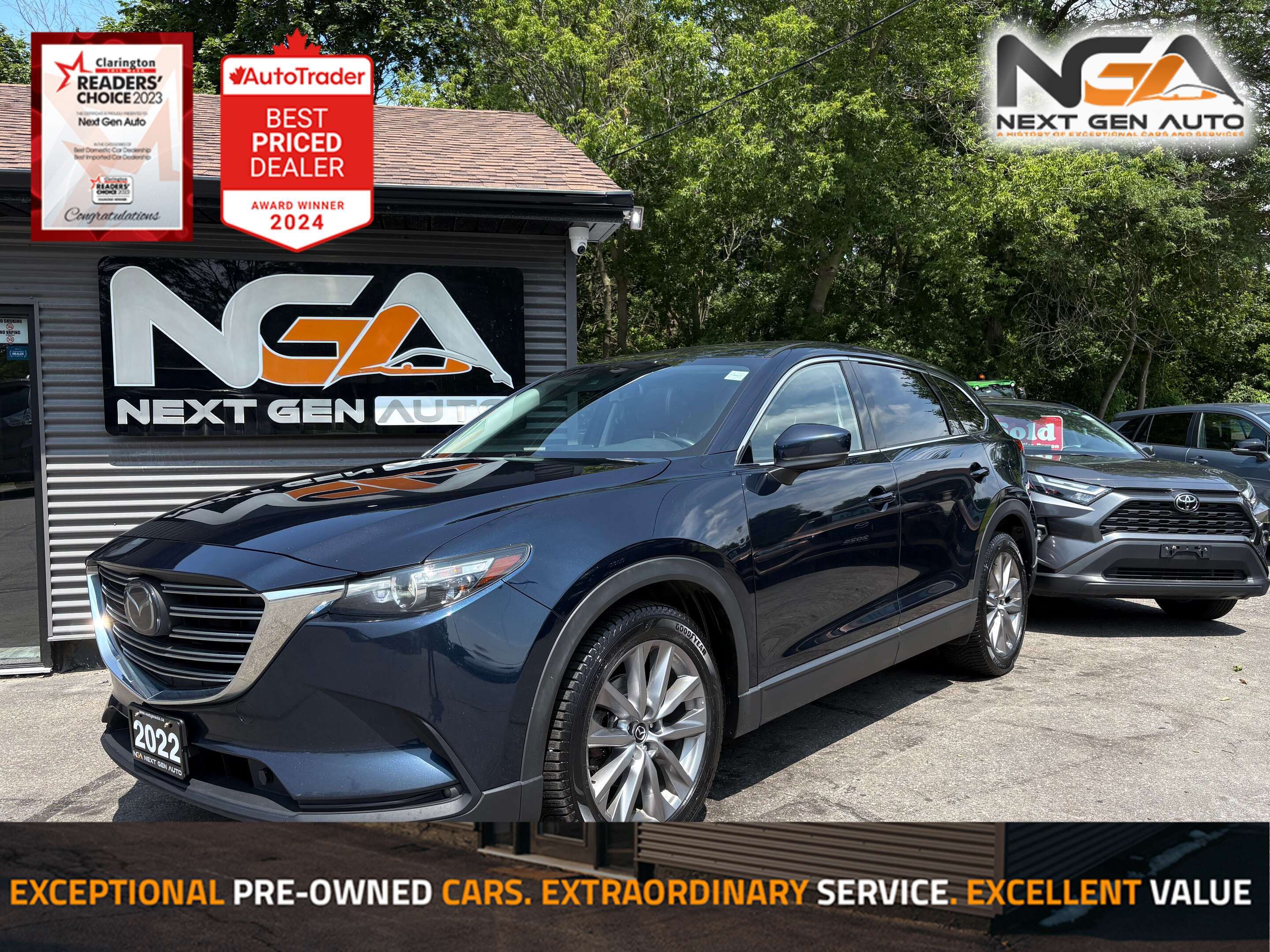 Blue 2022 Mazda CX-9 SUV / Crossover Automatic