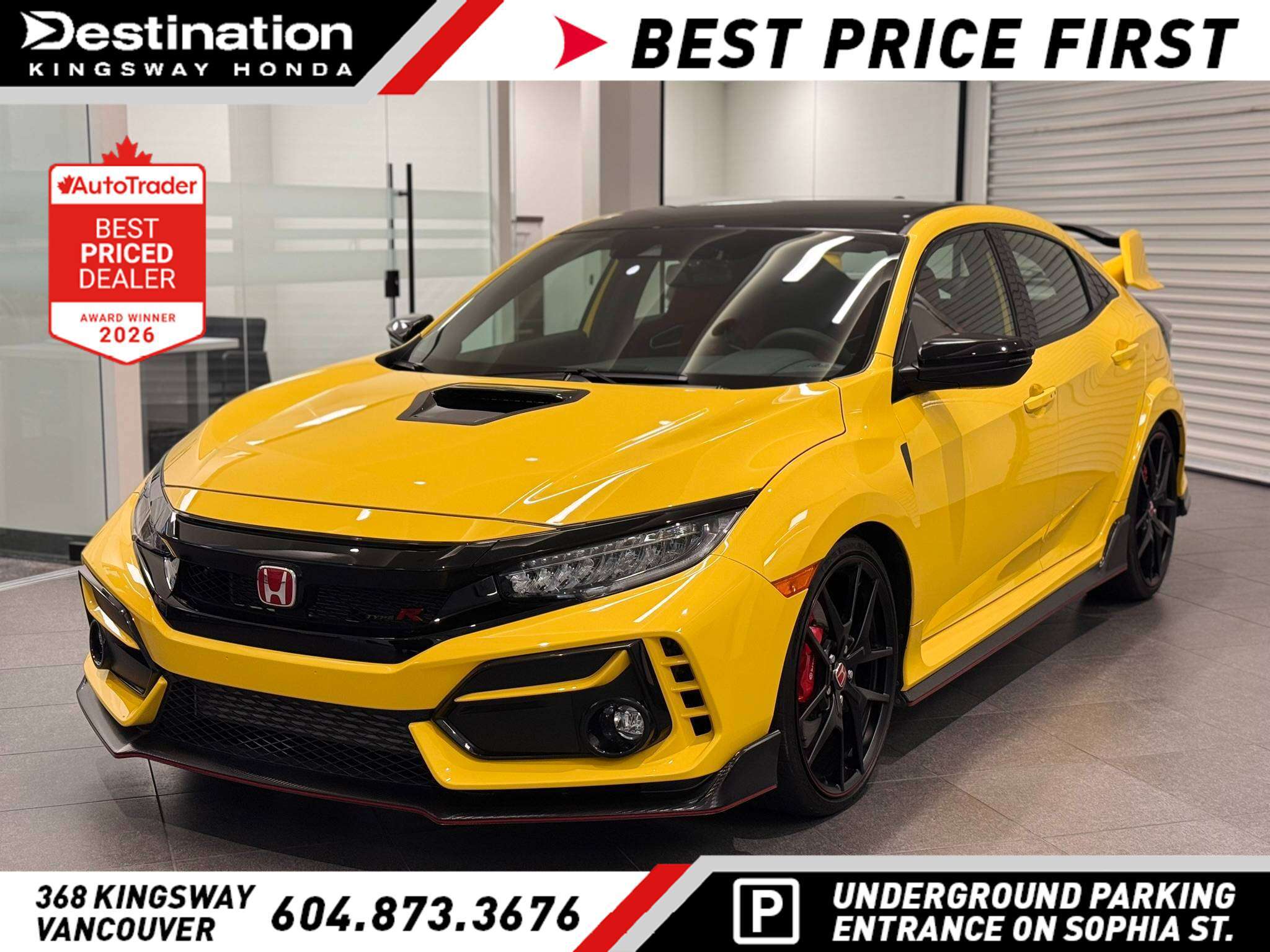 2021 Honda Civic Type R Limited Edition FWD