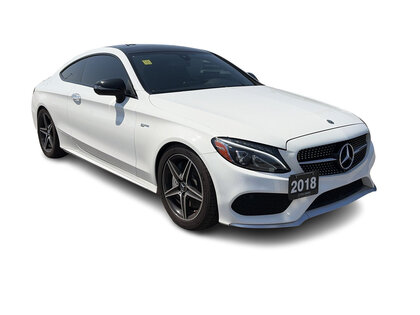 used 2018 Mercedes-Benz C43 AMG car, priced at $24,885
