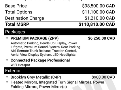 used 2024 BMW M4 car, priced at $97,900