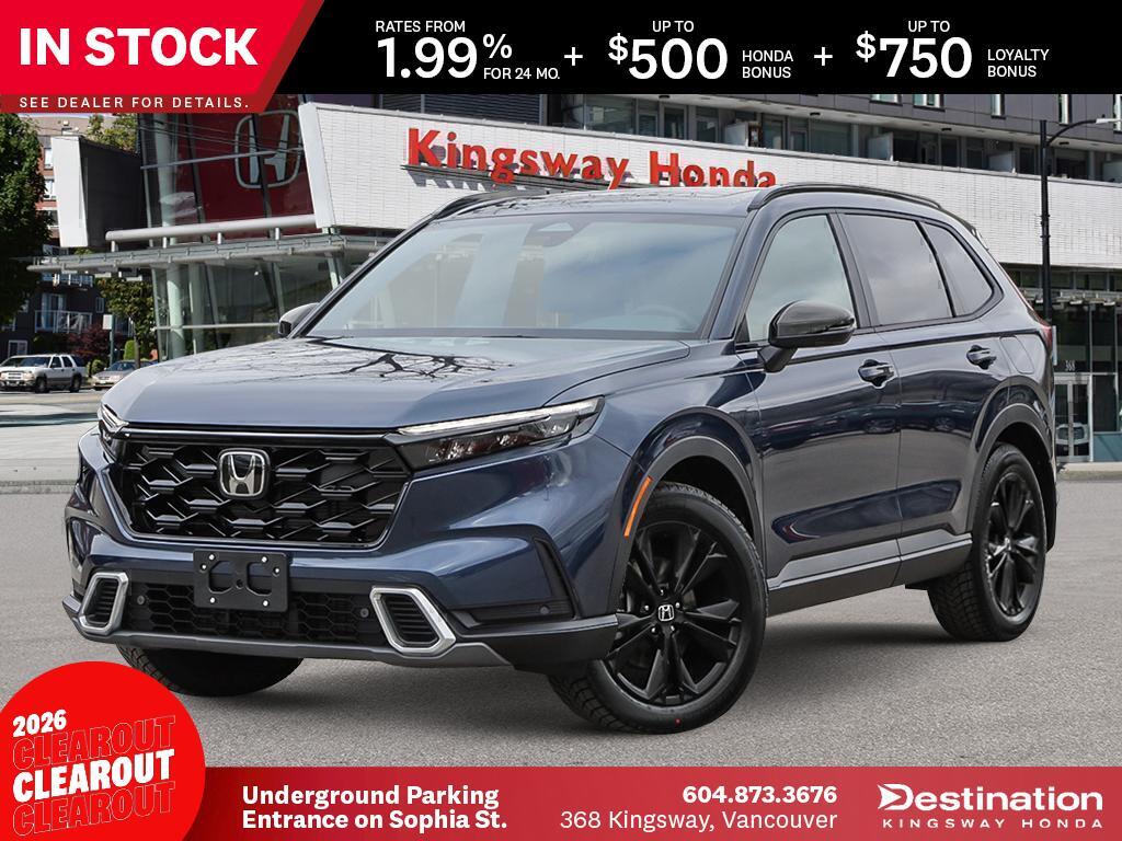 Canyon River Blue Metallic 2026 Honda CR-V Hybrid SUV / Crossover Automatic
