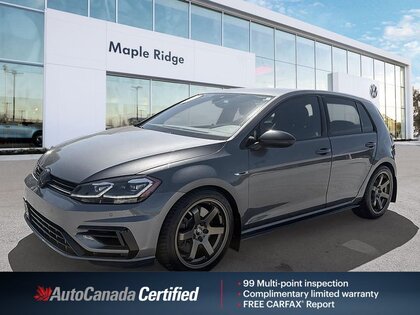 used 2018 Volkswagen Golf R car, priced at $34,548