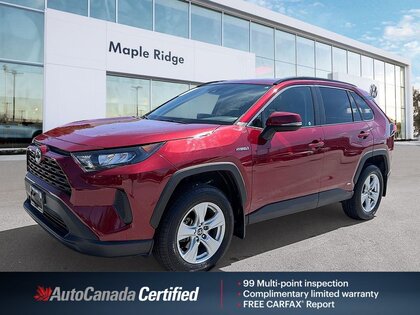used 2020 Toyota RAV4 car, priced at $34,448