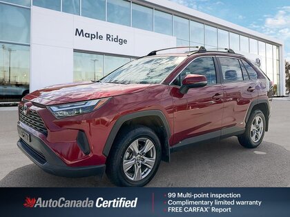 used 2022 Toyota RAV4 car, priced at $38,448