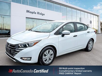 used 2024 Nissan Versa car, priced at $15,649