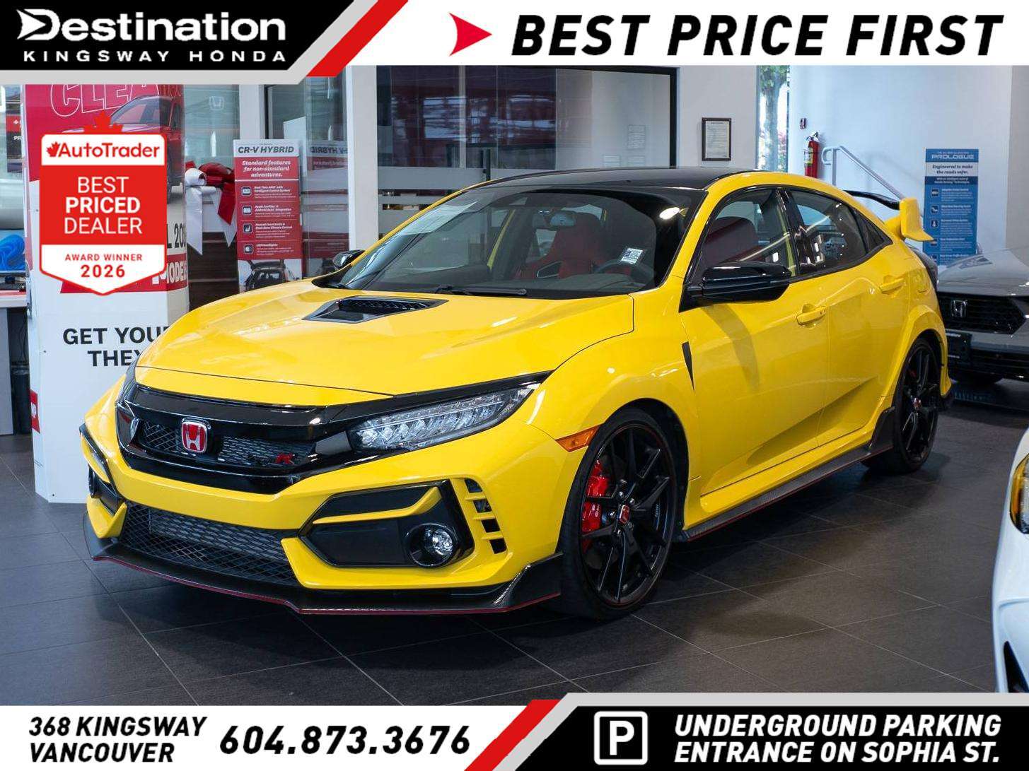2021 Honda Civic Type R Limited Edition FWD