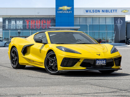 used 2025 Chevrolet Corvette car, priced at $87,995