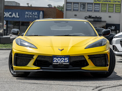 used 2025 Chevrolet Corvette car, priced at $87,995