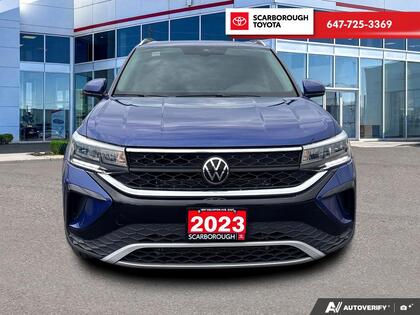 used 2023 Volkswagen Taos car, priced at $21,825
