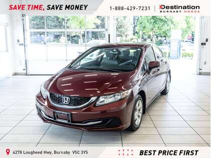 Red (CRIMSON PEARL) 2015 Honda Civic Sedan Front-Wheel Drive Automatic