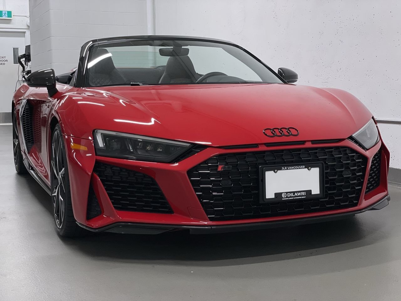 Orange (Tango red met) 2022 Audi R8 Convertible All-Wheel Drive Automatic