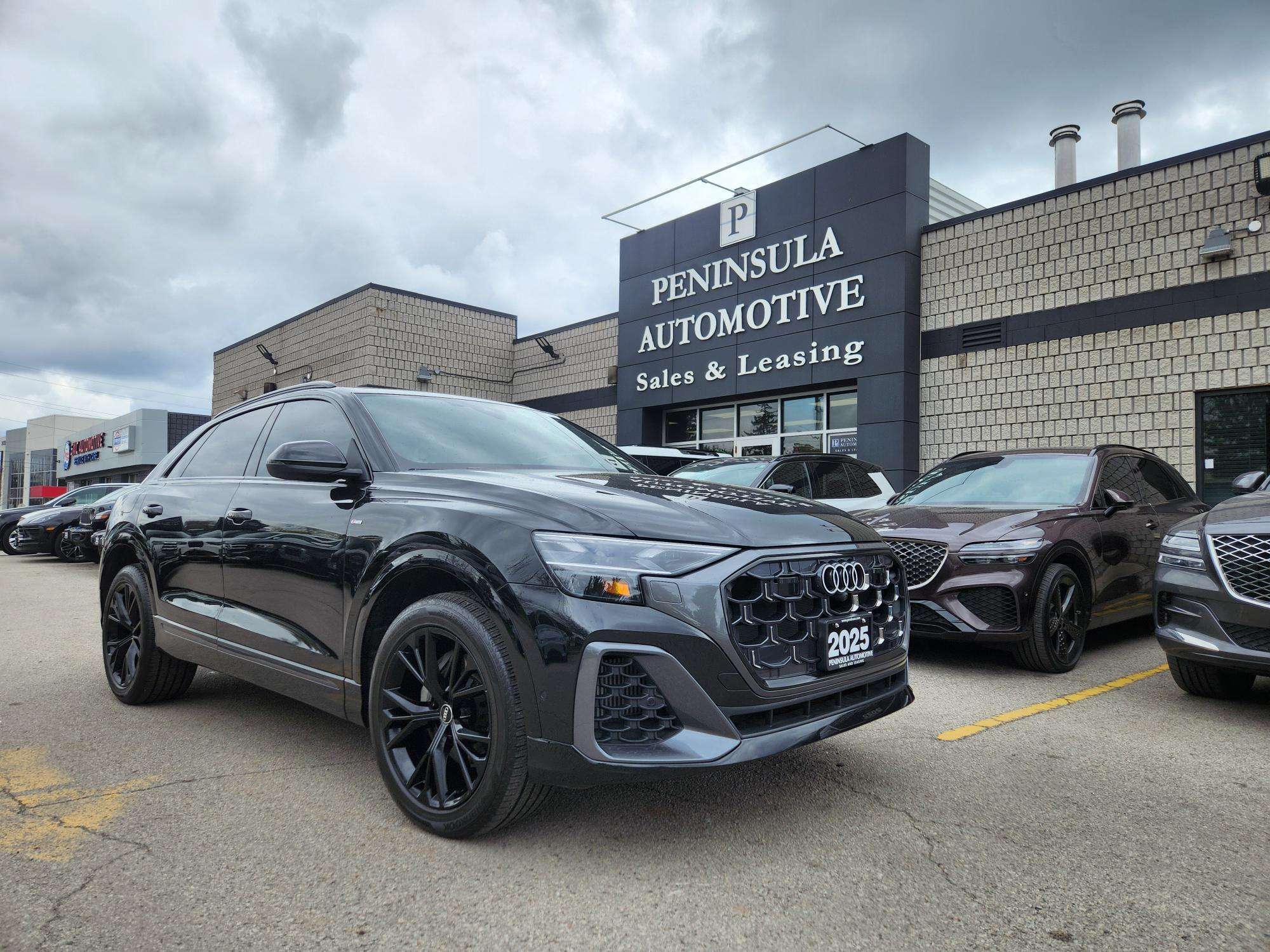 Mythos Black Metallic 2025 Audi Q8 SUV / Crossover All-Wheel Drive Automatic