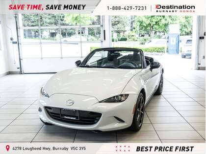 CRYSTAL WHITE PEARL 2016 Mazda MX-5 Convertible Manual