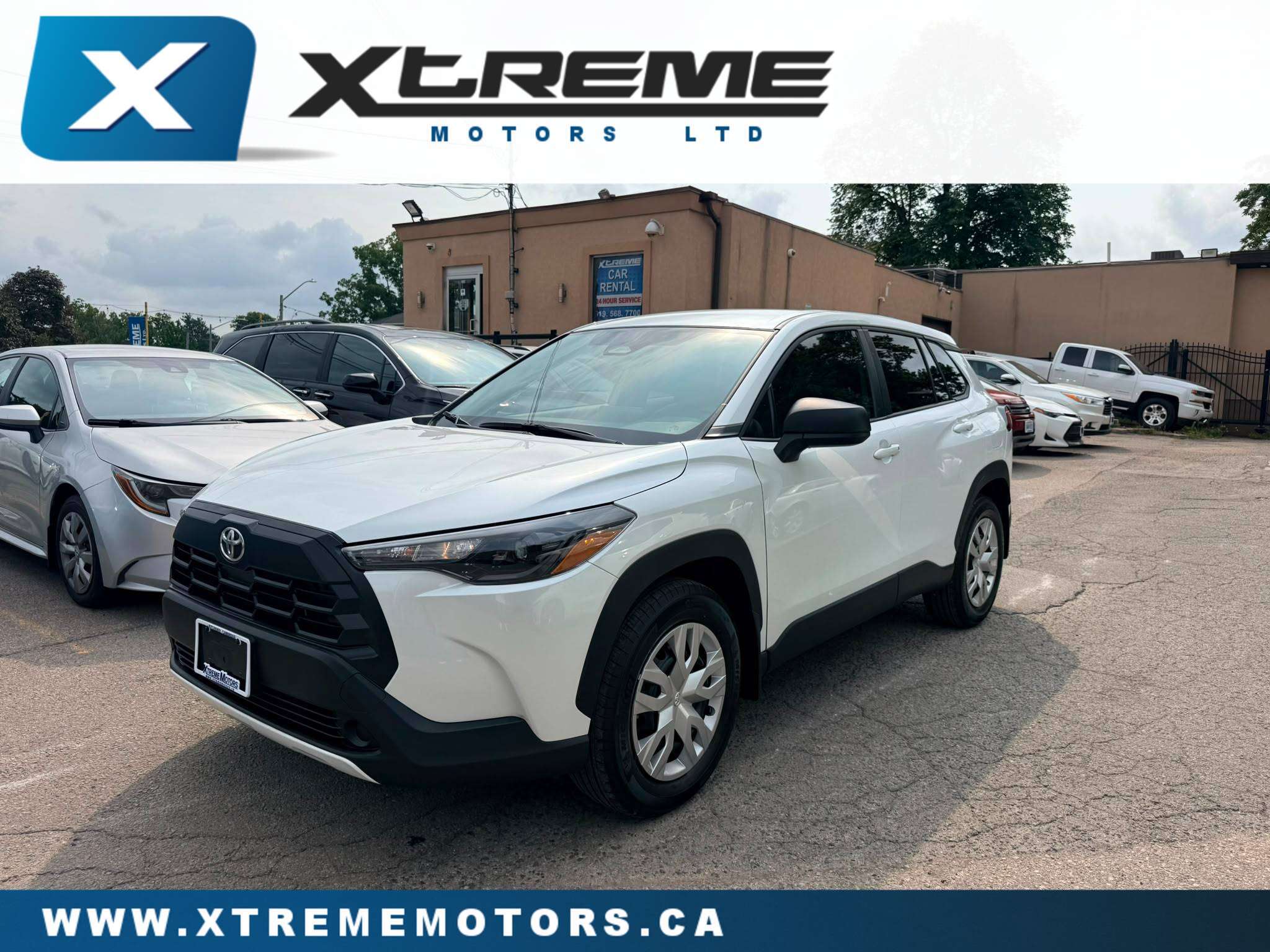 White 2026 Toyota Corolla Cross SUV / Crossover All-Wheel Drive Automatic