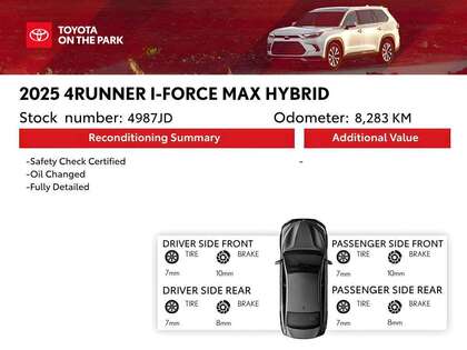 used 2025 Toyota 4Runner car, priced at $71,995