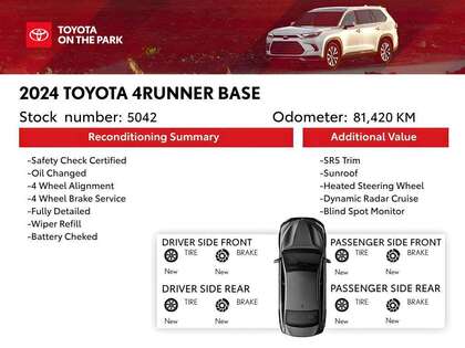 used 2024 Toyota 4Runner car, priced at $49,495