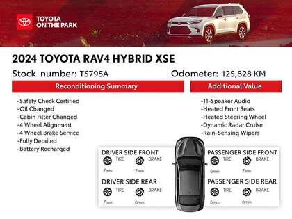 used 2024 Toyota RAV4 car, priced at $36,111